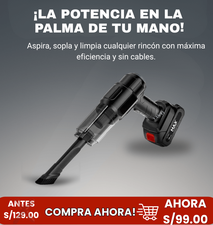 ASPIRADORA RECARGABLE