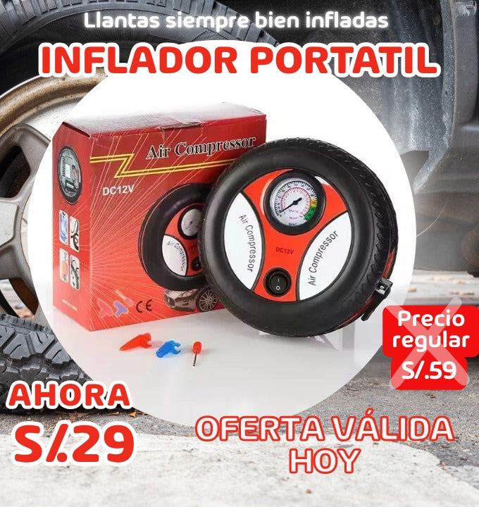INFLADOR LLANTAS PARA EMERGENCIAS