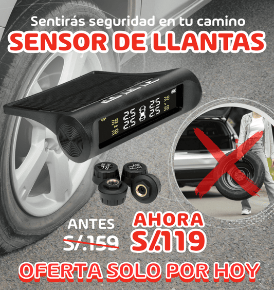 SENSOR DE PRESIÓN DE LLANTAS
