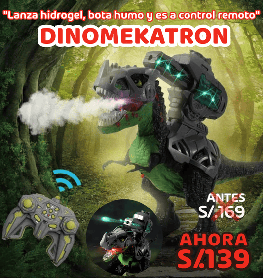 DINOMEKATRON A CONTROL REMOTO