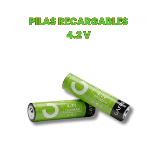 PILAS RECARGABLES PARA LINTERNA DE CABEZA