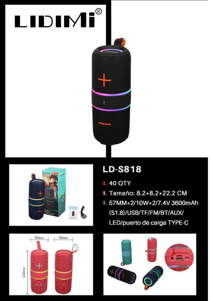 PARLANTE LIDIMI LD-S818 20W