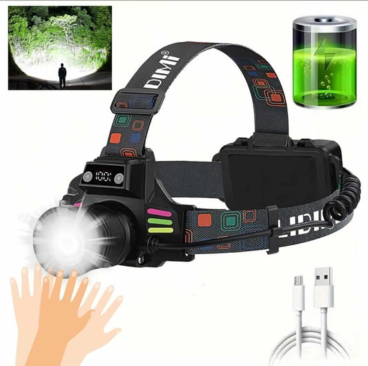 Linterna de Cabeza LED Recargable